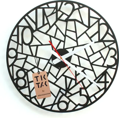 Image de Decorizzly® Formic Wanduhr