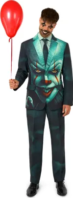 Produktbild von IT Pennywise Anzug Horror Halloween Kostüm Herren Größe: M