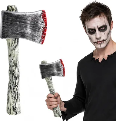 Productafbeelding van Halloween-bijl voor volwassenen - Realistische Halloween-accessoires