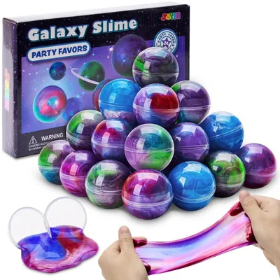 Image de Kit de fabrication de slime "Galaxy Slime" avec 24 pièces, idéal pour les enfants