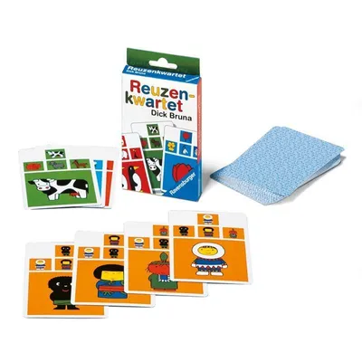 Image de Ravensburger - Jeu Dick Bruna Quartet géant | 1 pièce