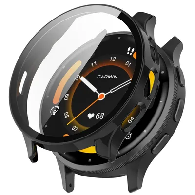 Produktbild von Smartwatch Hülle mit Schutzglas für Garmin Venu 3 Shockproof Uhren Case Cover