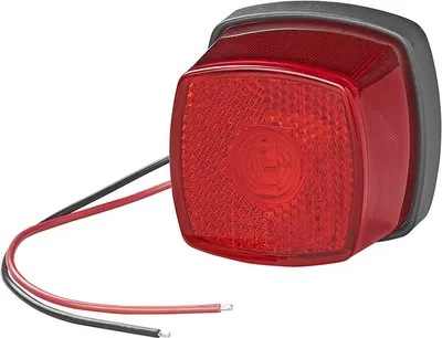 Produktbild von Rückleuchte 9-30V rot 61 x 61 mm LED