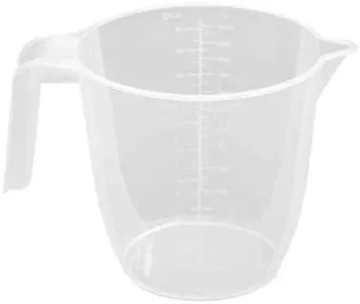 Messkanne 2 l, transparent, stapelbar, spülmaschinenfest, mikrowellengeeignet