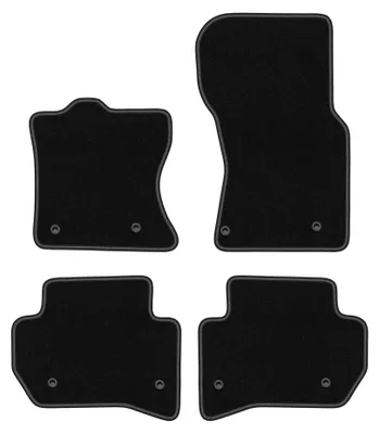 Immagine prodotto di Tappetini in moquette per Land Rover Velar 2017- (SUV) – set 4 pezzi, neri, su misura – Wielganizator BASIC