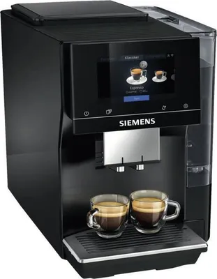 Produktbild von Siemens EQ.700 EQ700, Espressomaschine, 2,4 l, Kaffeebohnen, Eingebautes Mahlwerk, 1500 W, Schwarz