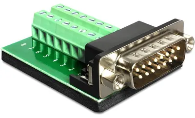 Image de DELOCK Adaptateur Terminalblock 16Pin -> D-Sub15 Gameport St