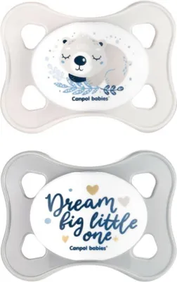 Image de Canpol Babies Sleepy Koala Mini tétine Gris 0-2m