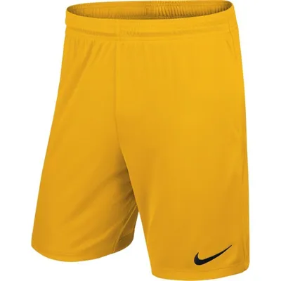 Produktbild von Nike YTH PARK II KNIT SHORT NB | UNIVERSITY GOLD/BLACK | Größe: S