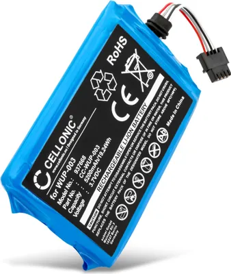 Image de CELLONIC 1x Batterie pour Console de jeux Compatible avec Nintendo Wii U GamePad, WUP-003 - (5200mAh, 3.7V)