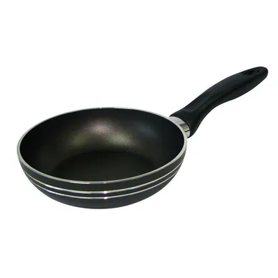 Produktbild von RIESS 3506-112, Rund, Allzweckpfanne, Schwarz, Aluminium, Keramik, Gas, Induktion, 22 cm