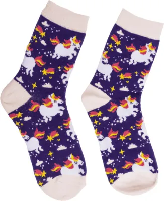 Produktbild von Einhorn Socken - Geschenk für Baby Mädchen - Größe 36-42