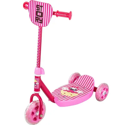 Image de Scooter à trois roues pour enfants Story Mini Kids, rose