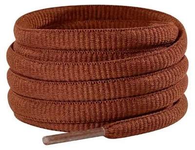 schnuersenkel laufschuhe oval braun