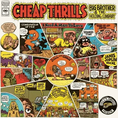 Produktbild von Big Brother & The Holding Company: Big Brother & The Holding Company: Cheap Thrills - - (LP / C)