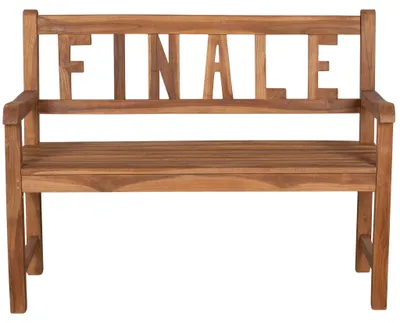 Produktbild von Teakholz Gartenbank - bene living - FINALE 120 cm
