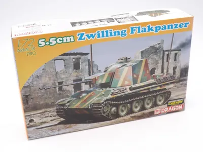 Immagine prodotto di Dragon 1:72 Carro armato antiaereo gemello da 5,5 cm