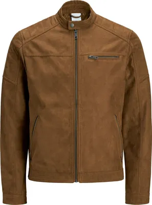 Immagine prodotto di Giacca Jack & Jones Rocky Suede cognac
