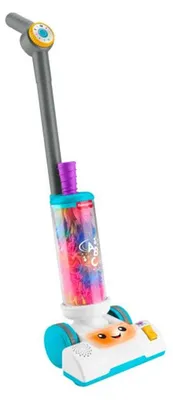 Immagine prodotto di Fisher-Price: Divertiti e impara - Aspirapolvere 2-in-1