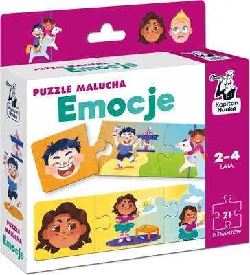 Immagine prodotto di Puzzle malucha. Emocje
