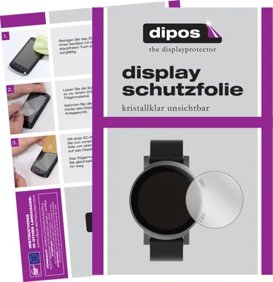 Obrázek produktu pro 2x ochranná fólie pro TicWatch E3 Smartwatch čirá ochranná fólie displeje dipos