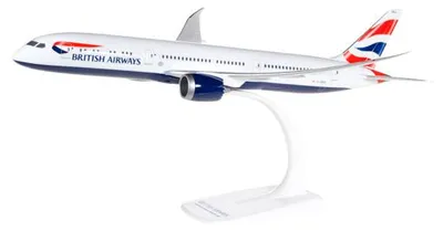 Produktbild von Herpa Snapfit 611572 - 1/200 Boeing 787-9 Dreamliner - British Airways - Neu