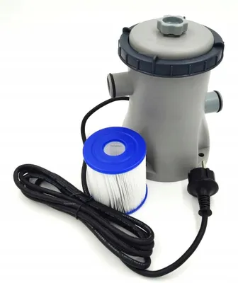 Produktbild von Bestway Flowclear 1250 l/h Pool-Filterpumpe mit Ersatzfilter