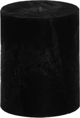 Produktbild von Stumpenkerze durchgefärbt black 10 x Ø 8 cm