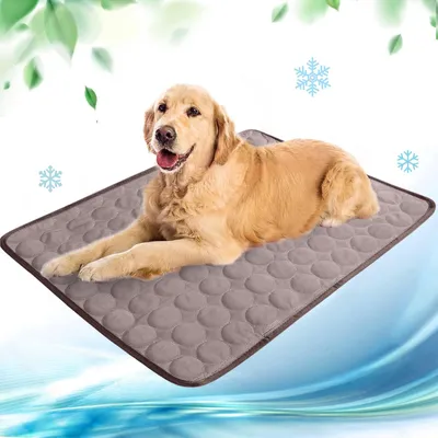 Produktbild von Kühlmatte Hund Kühlkissen Haustier - Selbstkühlend - Wasserdicht - Für Hunde und Katzen