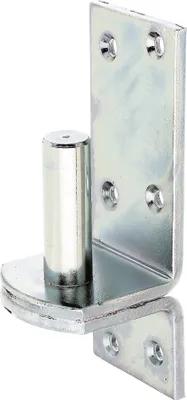 Immagine prodotto di Alberts 311049 Staffa su piastra, nelle versioni con ganci DI o DII, zincata, passivata a film spesso, arretramento Ø20 mm, piastra 167 x 60 mm, set da 2