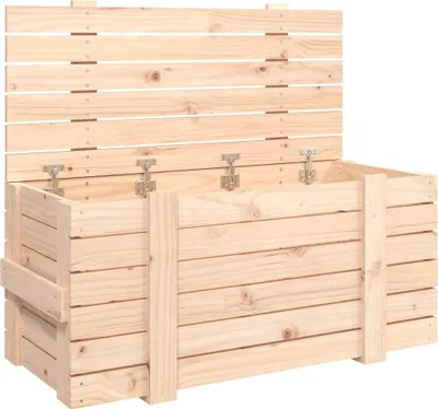 Obrázok produktu pre vidaXL Truhlica 91x40,5x42 cm z masívneho dreva borovice