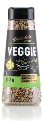 Produktbild von Delicia's VEGGIE Gemüse Gewürzmischung für verschiedene Gerichte 110 g
