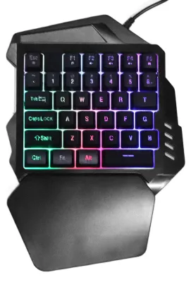Zdjęcie produktu dla Profesjonalna mechaniczna klawiatura gamingowa z podświetleniem RGB