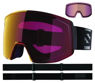 Produktbild von SALOMON Skarn Prime Sigma + 1 Lens Skibrille Gr. L schwarz