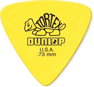 Image de Dunlop Pick Tortex Triangle 0.73