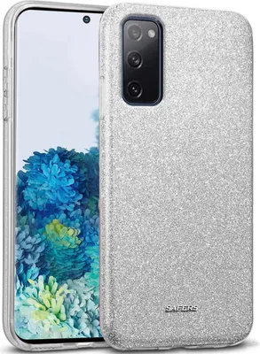 Produktbild von Conie Glitzer Schutzhülle für Samsung Galaxy S20 FE Hybrid Silikon Hard Case TPU Cover Hülle in Silber