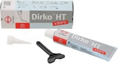 Zdjęcie produktu dla Masa Uszczelniająca (Silikon) 70Ml Szara Od -60°C Do 300°C / Dirko
