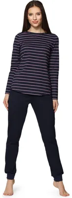 Produktbild von Bellivalini Damen Schlafanzug BLV50-166 (Navy Rosa, M)