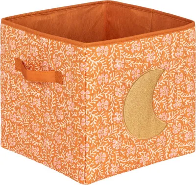 Zdjęcie produktu dla Atmosphera createur d'interieur - Kosz do przechowywania bella orange 29x29cm