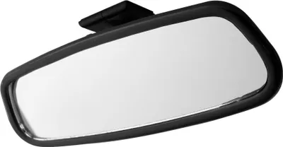 Obrázok produktu pre Vnútorné zrkadlo RV73 s okennou lištou 19 cm čierne