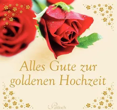 Immagine prodotto di Alles Gute zur goldenen Hochzeit