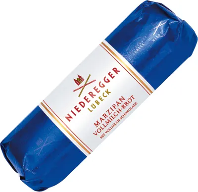 Obrázok produktu pre Niederegger - Marcipán - VOLLMILCH chlieb 125g (modrý)