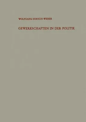 Produktbild von Gewerkschaften in der Politik