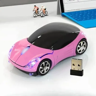 Zdjęcie produktu dla Mysz bezprzewodowa 2 4G ergonomiczna odbiornik USB gry