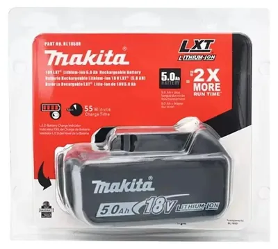 Obrázok produktu pre Batérie pre elektrické náradie, vysoká kapacita, integrovaný ochranný systém, 1 kus, 5,0 Ah, 18 V