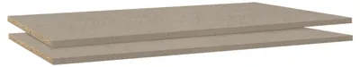 Produktbild von Mömax Einlegebodenset Grau 2-tlg.