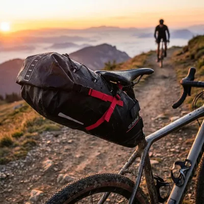 Produktbild von Zefal Z Adventure R17, Sattel, Fahrradtasche, Thermoplastische Polyurethane (TPU), Schwarz, Rot, 17 l, 5 kg
