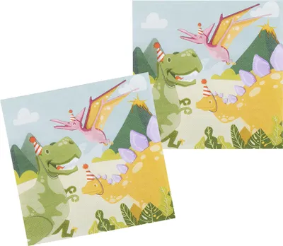 Produktbild von 12 Dino Servietten