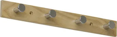 Produktbild von Velano - Garderobenleiste, Kleiderhaken,Garderobenhaken, Wandhaken - WUF CHROM