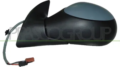 Produktbild von PRASCO PG2207314P Außenspiegel Seitenspiegel Links passend für PEUGEOT 1007 (KM) Beheizt Grundiert Elektrisch